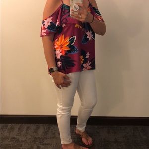 Size 10 old navy white jeggings